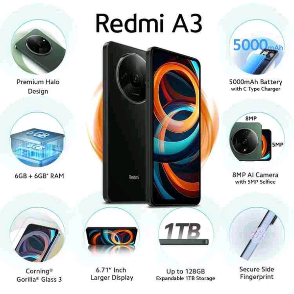 Redmi A3 6GB