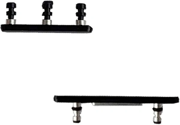 OnePlus For OnePlus 6T External Side Power On Off Volume Outer Metal Key Button Black