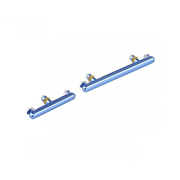 OnePlus For OnePlus 10T External Side Power On Off Volume Outer Metal Key Button Blue