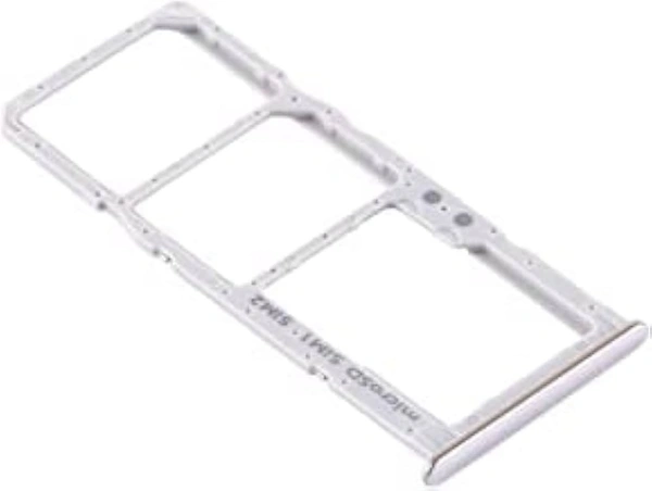 Samsung For Samsung Galaxy A71 Sim Card Tray Outer Slot Holder Silver