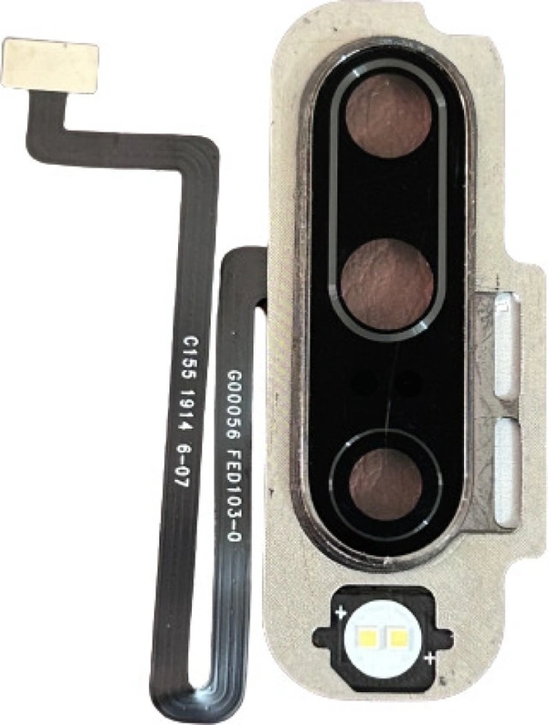 OnePlus For OnePlus 7 Pro Complete LED Flashlight Flash Light Flex Cable With Camera Glass Frame