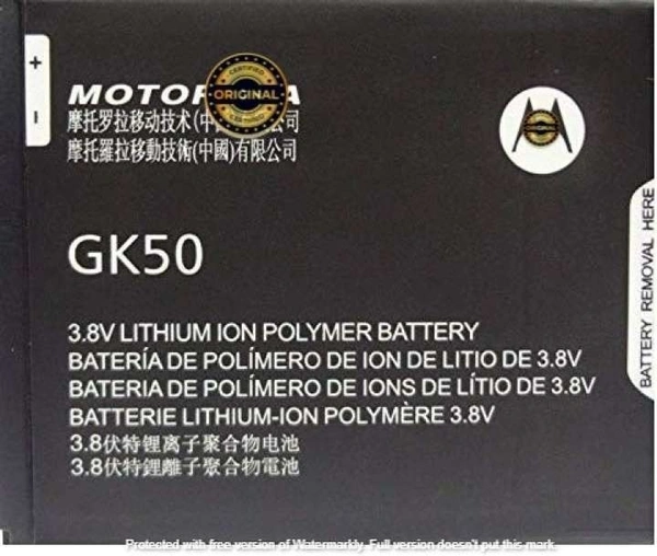 Motorola For Motorola Moto E3 Power / XT1706 / GK50 Battery Full Cell 3500mAh Replacement Battary