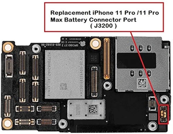 Apple For iPhone 11 / 11 Pro / 11 Pro Max Battery FPC Connector On Motherboard