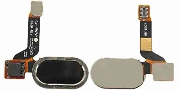 OnePlus For OnePlus 3 / 3T Fingerprint Scanner Sensor Key Module Flex Cable (Black)