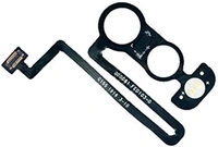 OnePlus For OnePlus 7 Pro Complete LED Flashlight Flash Light Flex Cable With Camera Glass Frame