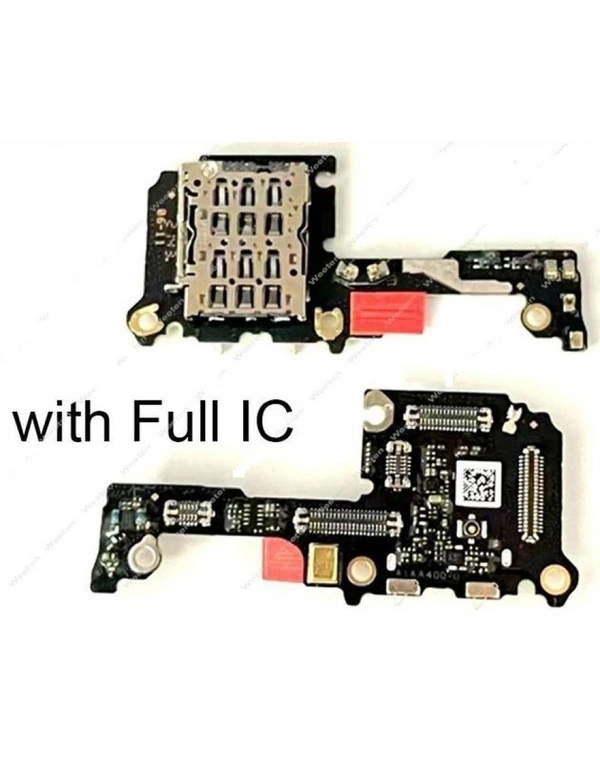 OnePlus For OnePlus 9RT Sim Card Tray Reader Slot Socket Board Connector with Microphone Sub Board Flex