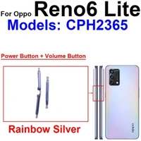 Oppo For Oppo Reno 6 Lite CPH2365 External Side Power On Off Volume Outer Rubber Key Button