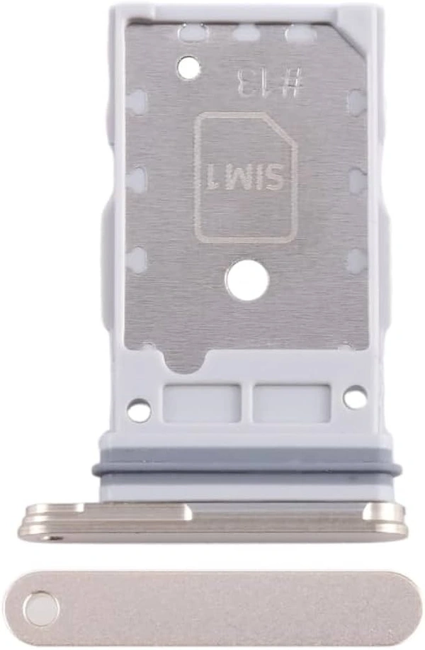 Samsung For Samsung Galaxy S24 / S24+ 5G OEM SIM + SIM Card Tray Outer Holder (Gold)