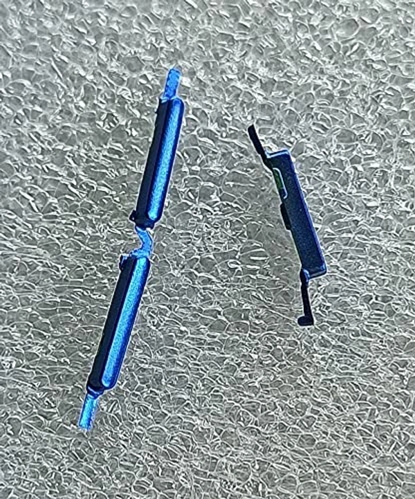 Oppo For Oppo Realme X2 Pro Power ON OFF Volume Up Down Side Button Key (Blue)