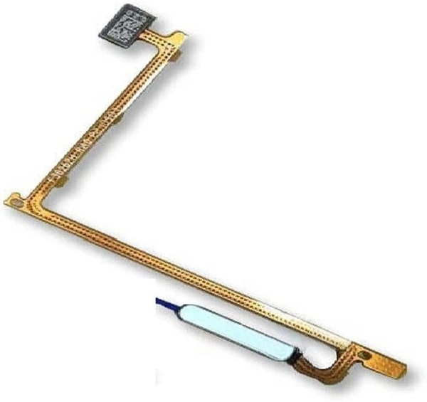 Vivo For Vivo Y31s Power On Off Fingerprint Scanner Sensor Flex Cable (Blue)