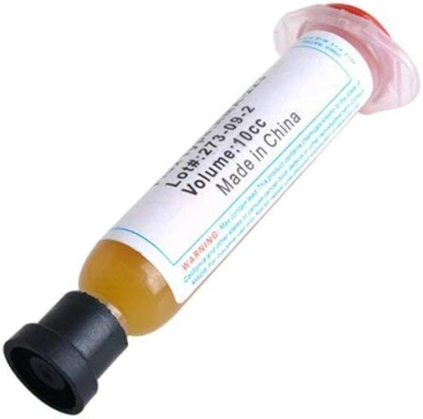 iSparehub RMA-223 Solder Flux Paste, 10CC Injection Syringe Tube PGA BGA SMD - 3 Pcs