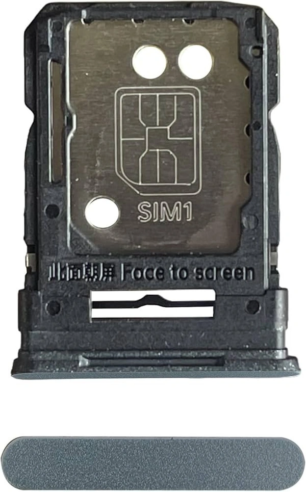 Oppo For Oppo Reno 8T OEM SIM Card + SIM Card + SD Memroy Tray Outer Holder (Silver Gray)