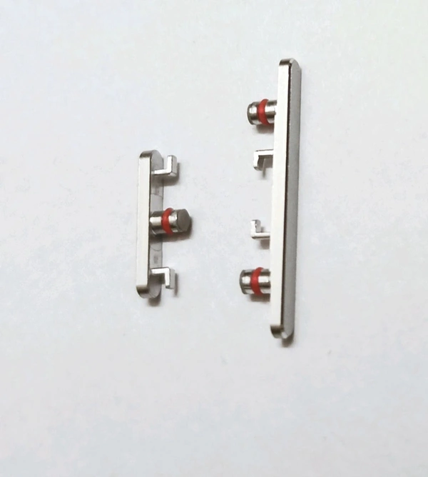 OnePlus For OnePlus Nord 4 5G External Side Power On Off Volume Outer Metal Key Button - Silver