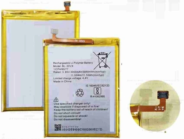 Infinix For Infinix Smart 2 Pro X5514 X5515 BL-30VX Battery Replacement Battery