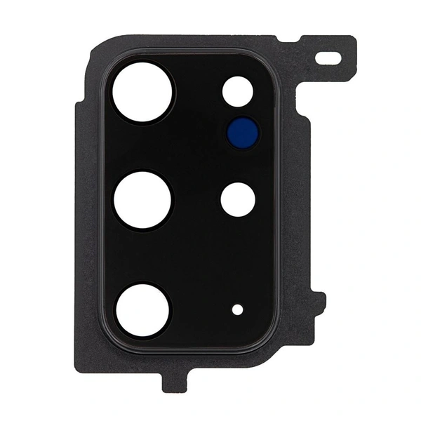 Samsung For Samsung Galaxy S20 Plus S20+ Rear Back Camera Glass Lens Replacement w/Frame (Gray)