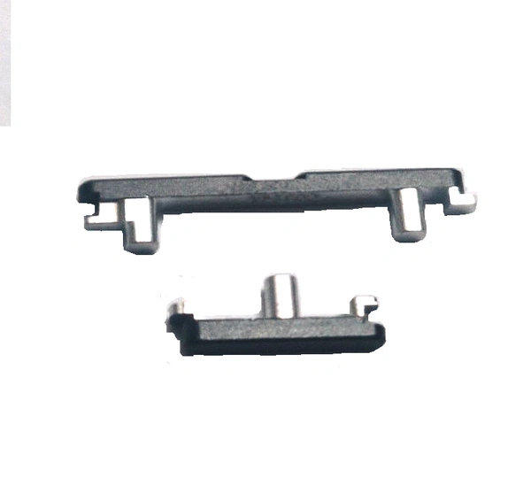 Motorola For Motorola Moto Edge 50 Pro External Power On Off Volume Side Button Metal Key Switch Black