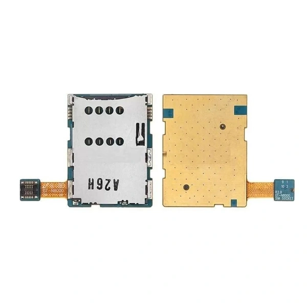 Samsung For Samsung Galaxy Note 10.1 N8000 Sim Card Reader Flex Cable