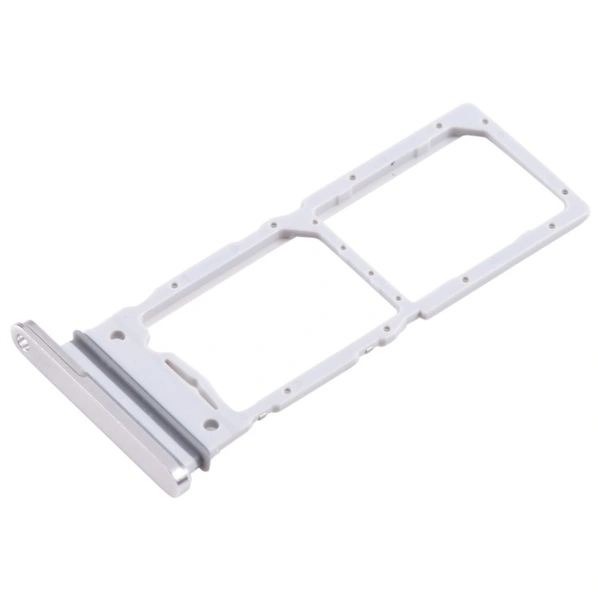 Samsung For Samsung Galaxy Z Fold 5 SM-F946 OEM Dual Sim Card Tray Outer Slot Holder (Silver)