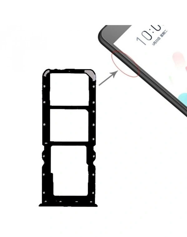 Oppo For Oppo A9 2020 SIM Card Tray Slot Sim Outer Holder Adapter Socket