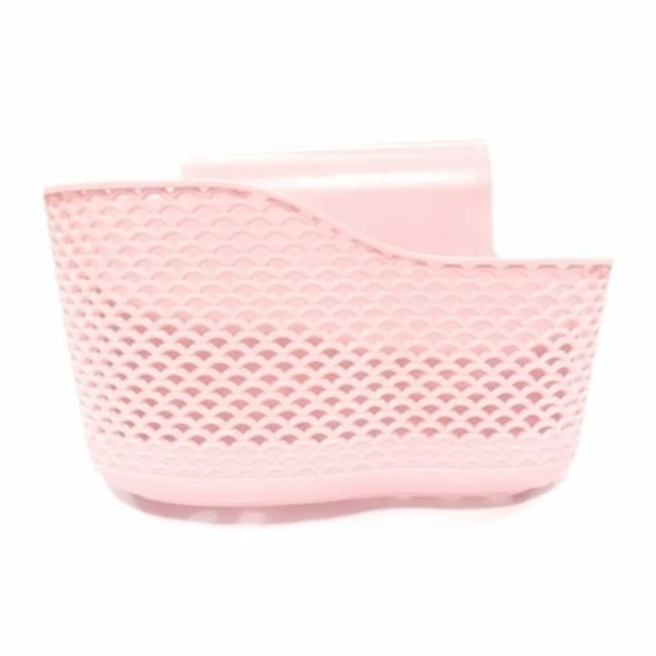 1PC Hanging Sponge, Soap Holder | Storage Multipurpose Drainage Bag for Kitchen Sink or Bathroom Tap (Random Color) - LAX130R9S3