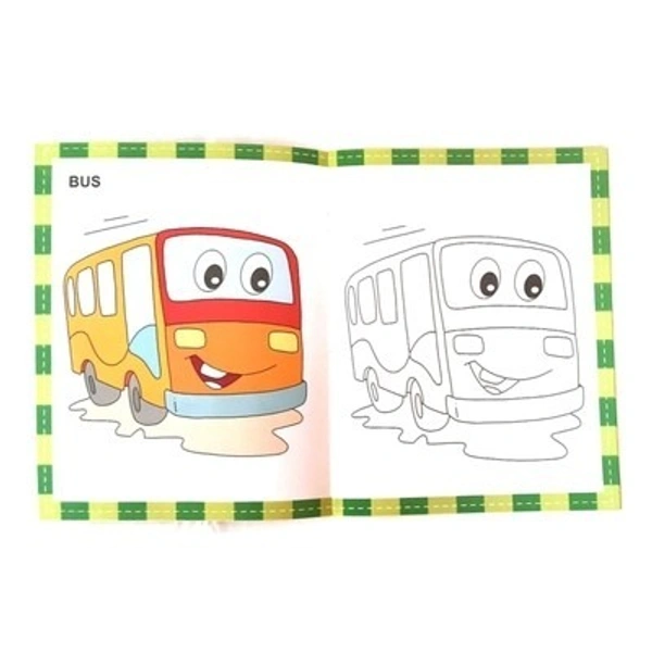 A Book Of Copy Colouring (Birds &Vehicles)- Set Of 2 Books. - A121NAR26S4