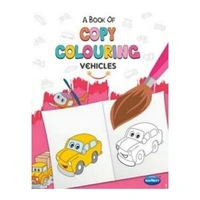 A Book Of Copy Colouring (Birds &Vehicles)- Set Of 2 Books. - A121NAR26S4