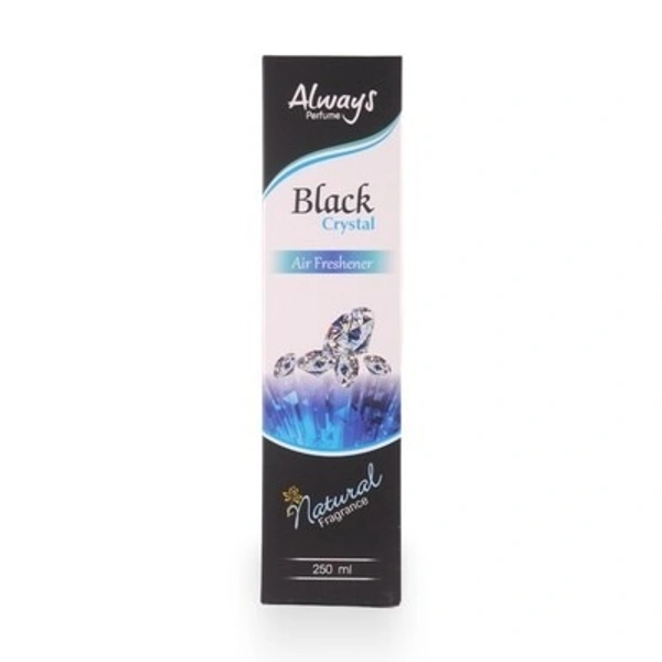 Always Black Crystal Air Freshener Spray Natural Fragrance 250 ml