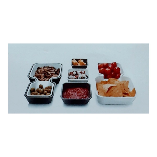 6pcs Stackable Trays - LAX49R9S3