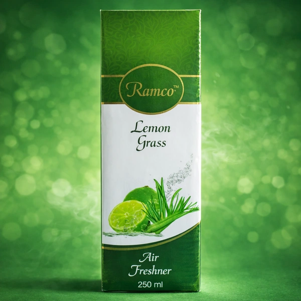 RAMCO Lemon Grass Air Freshener Spray Natural Fragrance 250 ml