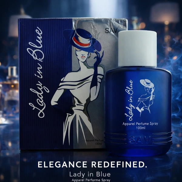 SAV Lady in Blue β Apparel Perfume Spray 100ML