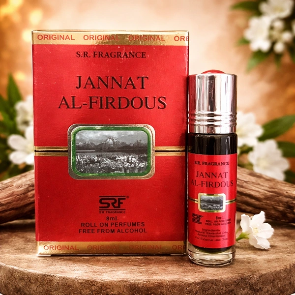 Srf SRF JANNAT AL-FIRDOUS Roll On Perfumes 8ml ( Free From Alcohol)