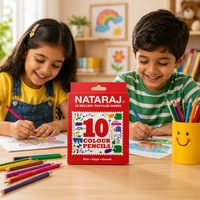 Nataraj 10 Shade Colour Pencils