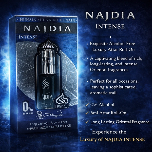 HUNAIN Najdia Intense Attar Roll-on 6ML