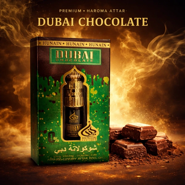 HUNAIN Dubai Chocolate Attar 6ml