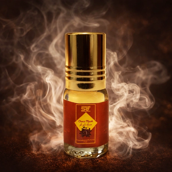 SRF Choco Musk Attar – Non Alcoholic Concentrated Perfume (2 ml)