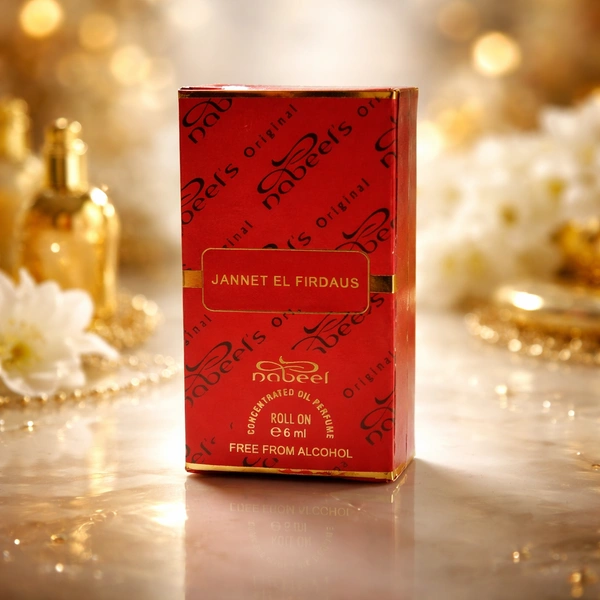 Nabeel Jannet El Firdaus Attar (Roll On Perfume) 6ml