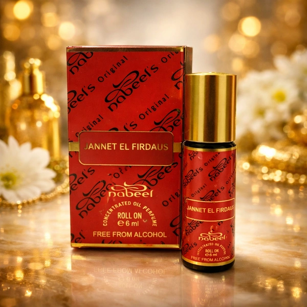 Nabeel Jannet El Firdaus Attar (Roll On Perfume) 6ml