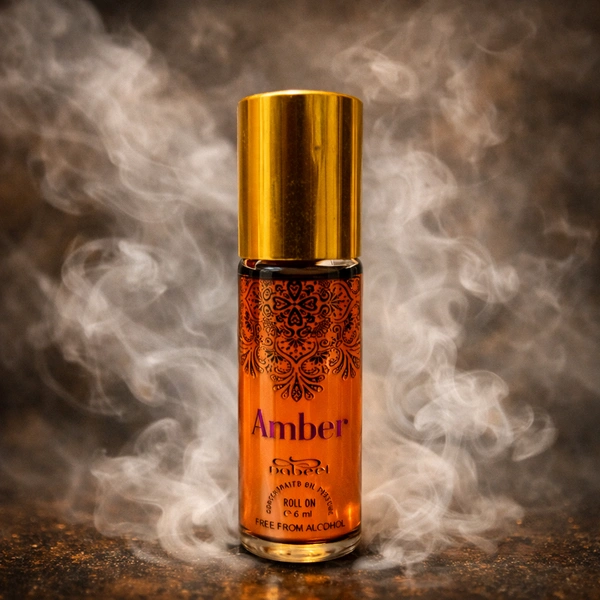 Nabeel Amber Concentrated Oil Perfume Roll‑On 6ml