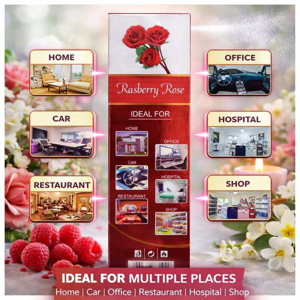 RAMCO Rasberry Rose Air Freshener (250 ml)