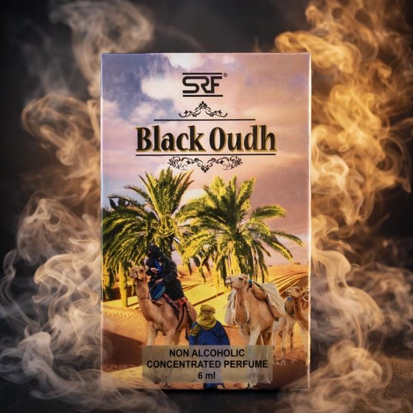 SRF Black Oudh Attar (6ml)