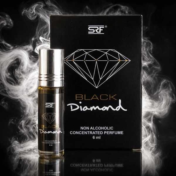 SRF Black Diamond Attar (Non-Alcoholic Perfume) 6ML