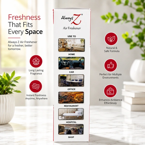 Always Z Air Freshener Spray Natural Fragrance 250 ml