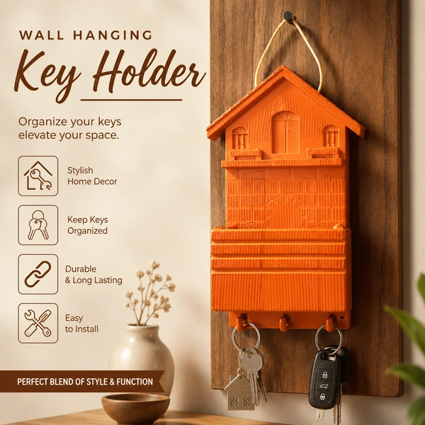 Sweet Home Wall Hanging Key Holder