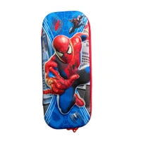 Spiderman Pencil Box for Kids | Hard Shell Zipper Pencil Case | Large Capacity Stationery Organizer for School Boys & Girls | Assorted Design Spiderman Theme Pencil Pouch