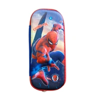 Spiderman Pencil Box for Kids | Hard Shell Zipper Pencil Case | Large Capacity Stationery Organizer for School Boys & Girls | Assorted Design Spiderman Theme Pencil Pouch
