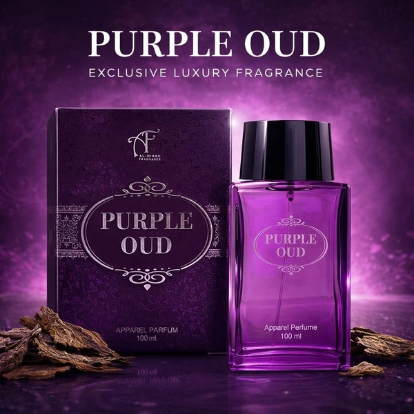 Al-Minar Fragrance Purple Oud Apparel Perfume 100ml