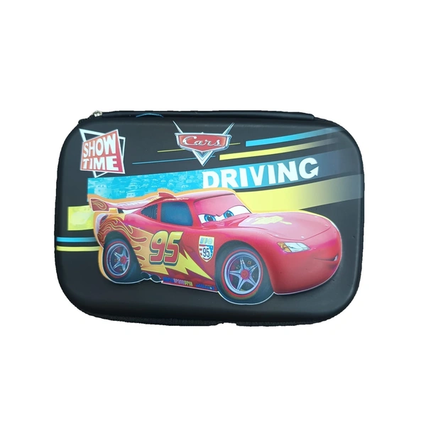 Hardtop car style Pencil Case for Kids | Zipper Stationery Organizer Box | Stylish Cartoon Pencil Pouch for School Boys & Girls