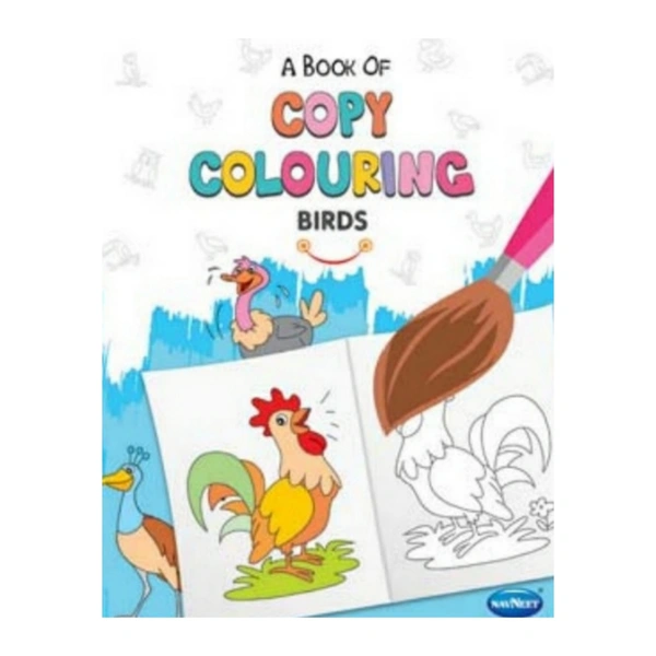 A Book Of Copy Colouring (Birds &Vehicles)- Set Of 2 Books. - A121NAR26S4