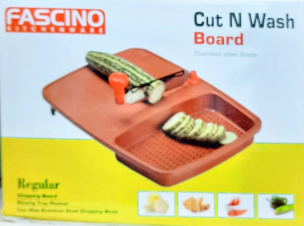 FASCINO Kitchenware Cut n Wash Board