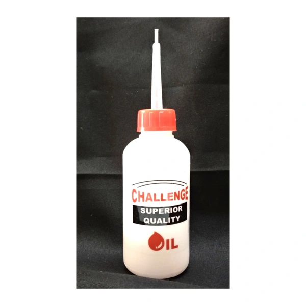Hunani Challenge Superior Quality Empty Oil Bottle For Sewing Machine, Locks, Bicycle Use - 75ml - 2 Pieces - 0